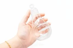 Hanging Light Bulb Terrarium With Flat Bottom