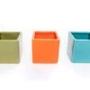 Ceramic Cube Container - Choose Your Color
